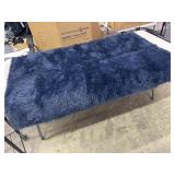 New 60x36 inch area rug fluffy navy