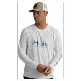 New large HUK Men's Pursuit Vented Long Sleeve