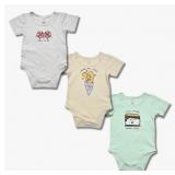 New Size 9-12 M Baby Onesies with Cute Graphic