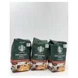 New (lot of 3) Starbucks Medium Roast Breakfast