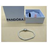Pandora charm bracelet authentic gently used