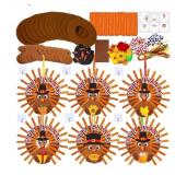 New Winlyn 12 Sets Thanksgiving Wreath Signs