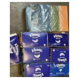 New Large Lot of Tissues, Includes 7 Boxes of