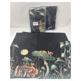 New Lot of 3 Sets, 2 Pcs Mushroom Flower