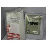Lot of packing paper- New but some pieces are