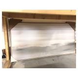 47in wx24in h framed printed canvas No hold no