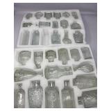 Glass Bud Vases Set of 32 - Assorted Small Mini