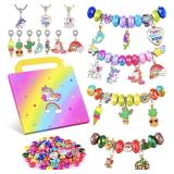 New BDBKYWY Girls Charm Bracelet Making Kit -