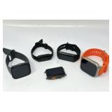 5pc Smart Watch Lot- used, missing chargers,