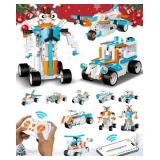New Robot Building Toys for Boys, 12-in-1 STEM