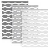 New LazBlinds No Drill Cordless Zebra Blinds for