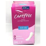 Carefree 100 liners extra long odor control multi