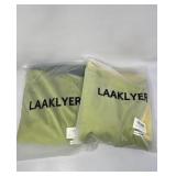 New (Lot of 2) LAAKLYER Decorative Throw pillow
