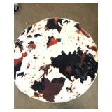 Tinideeya Christmas rug highland cow