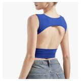 New Size Medium SUUKSESS Women Sexy Backless Tank