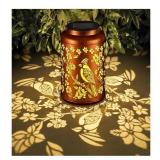 New Red Bird Solar Lanterns Outdoor Waterproof