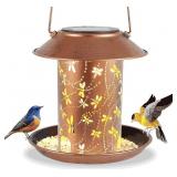 Bird Feeders for Outdoors Dragonfly Solar