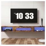 New Bixiaomei Floating TV Stand with LED Lights,