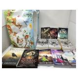 New Lot of Books with Mini Organizing Bin,