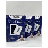 New Lot of 3, 4-Pack Inkless Baby Hand and