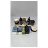 Lot of Used Opened beauty skincare hygiene