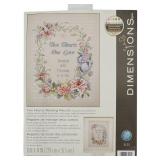 Dimensions Needlecrafts Stamped Cross Stitch, Two