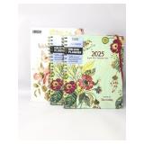 Water color seasons 13 month planner,3 deluxe