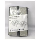 12 pc drawer organizer foldable