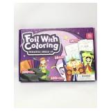 Foil with coloring princess dress up 4+ over 100
