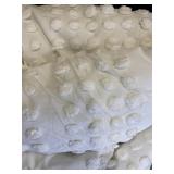 Boho Shabby Chic Bohemian Ivory Textured Tufted