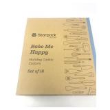 Starpack bake me happy set of 18 holiday cookie