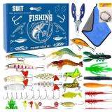 New Soulchen 107 Pcs Christmas Father Fishing