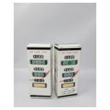 New Lot Of 2 TASWK 4-LED Bulb Waterproof