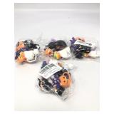 4 pack 6pcs Halloween straw toppers