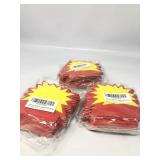 3 pack fluorescent starburst 100 pcs paper pack