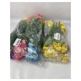 Pyrnox Outdoor Decor Artificial Fake Flowers