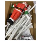 Meooeck 24 Pcs Christmas Football Stress Ball