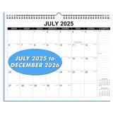 2026 Wall Calendar, Monthly Calendar July 2025 to