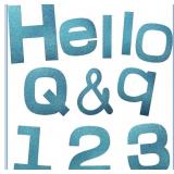 216Piece 5-Inch Bulletin Board Letters &