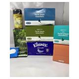 11 boxes of tissues NEW but boxes are damaged AND