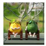 New Fruit Rocking Chair Head Planters for Plants