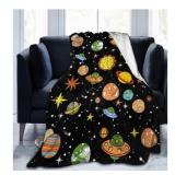 New Galaxy Space Planet Stars Pattern Throw