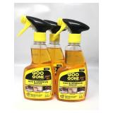 3 Goo Gone goo and adhesive remover citrus