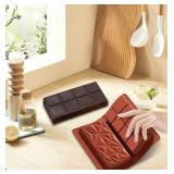 2 chocolate bar mold silicone