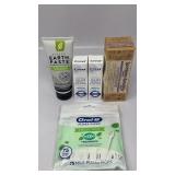 New Dental Lot- assorted toothpaste and floss