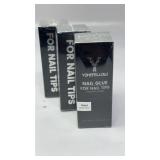 New Lot of 3 Yokefellow Nail Glue for Nail Tips 6