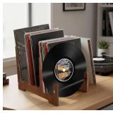 New Vinyl Record Storage Rack 3-Tier - Wood