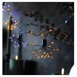 New Lot of 4 Halloween Lights Indoor Purple and