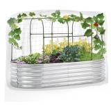 New Galvanized Raised Bed 5x2x1.4