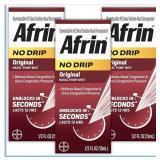 Afrin No Drip Original Nasal Mist Triple Pack,